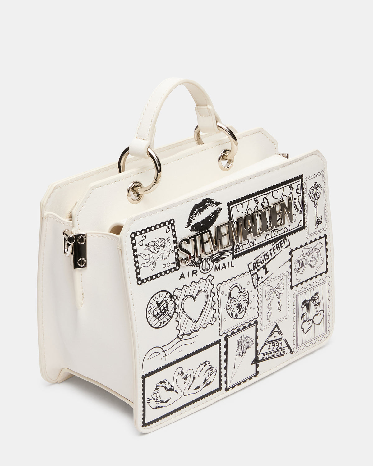 EVELYN STAMP BAG GIFT SET WHITE/MULTI - view 7