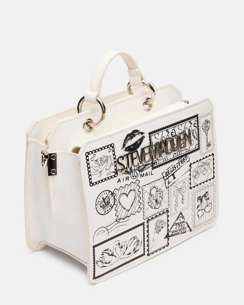 EVELYN STAMP BAG GIFT SET WHITE/MULTI - view 7