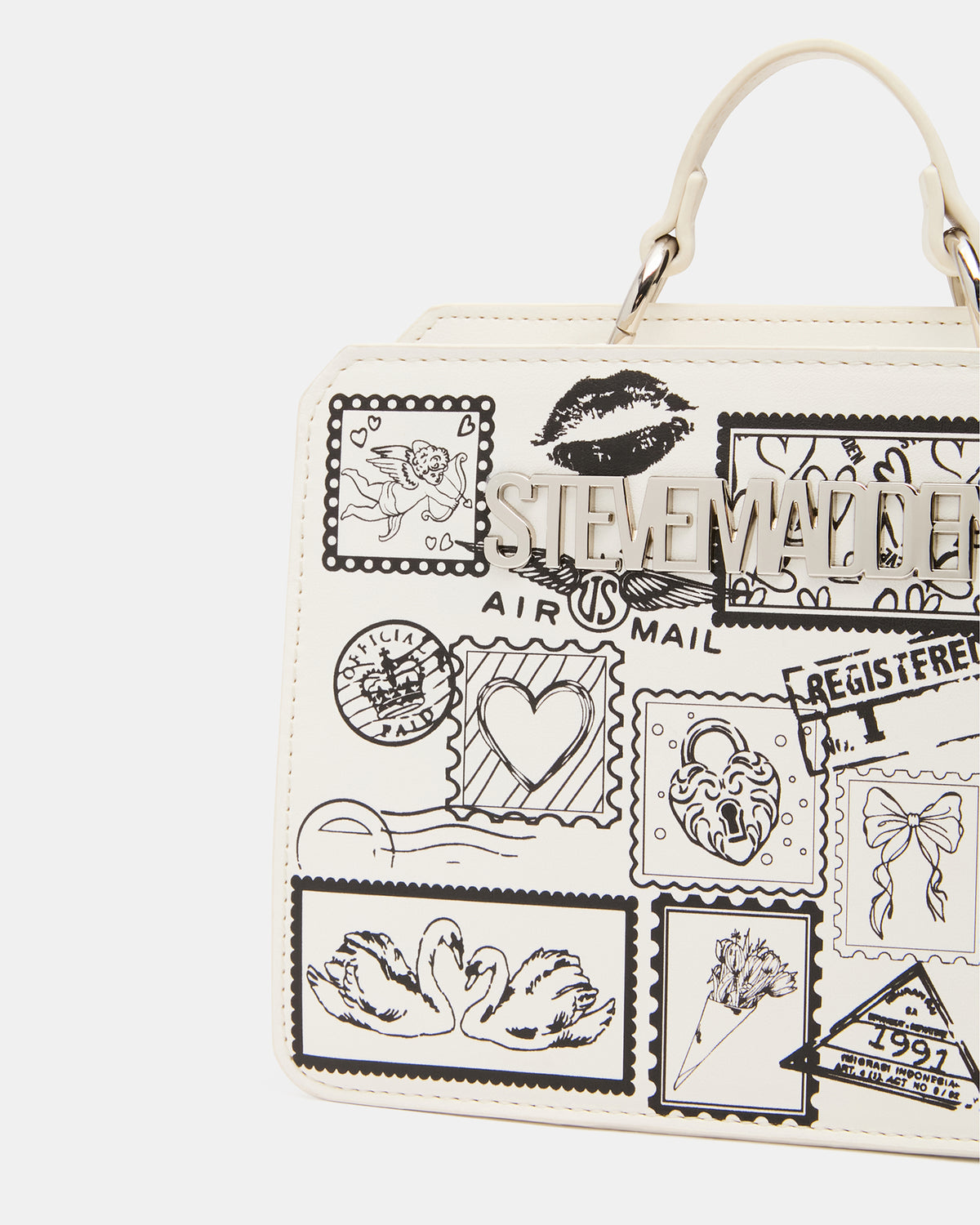 EVELYN STAMP BAG GIFT SET WHITE/MULTI - view 3