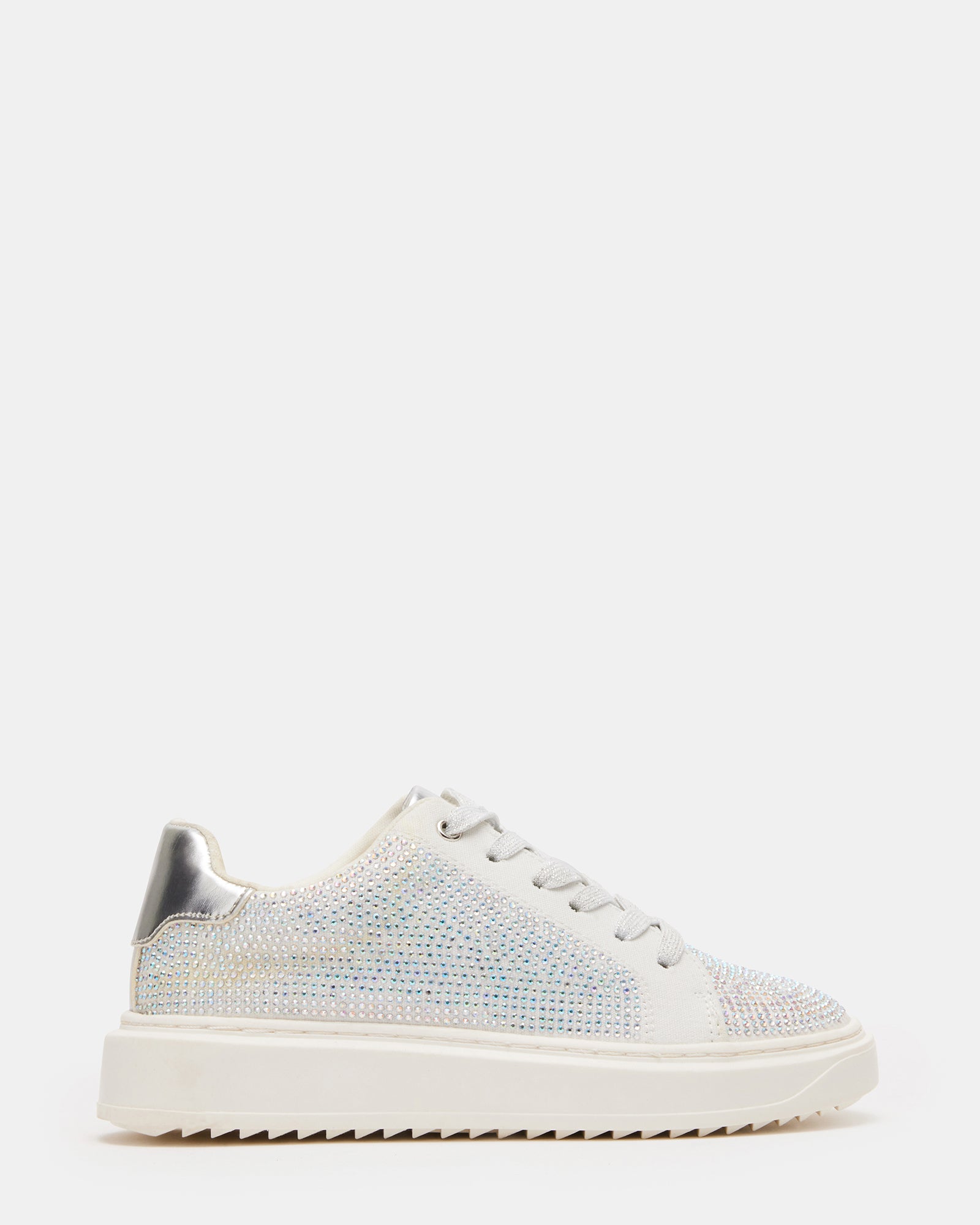 Kids' CHARLY Rhinestones | Girls' Low-Top Lace-Up Sneaker – Steve Madden