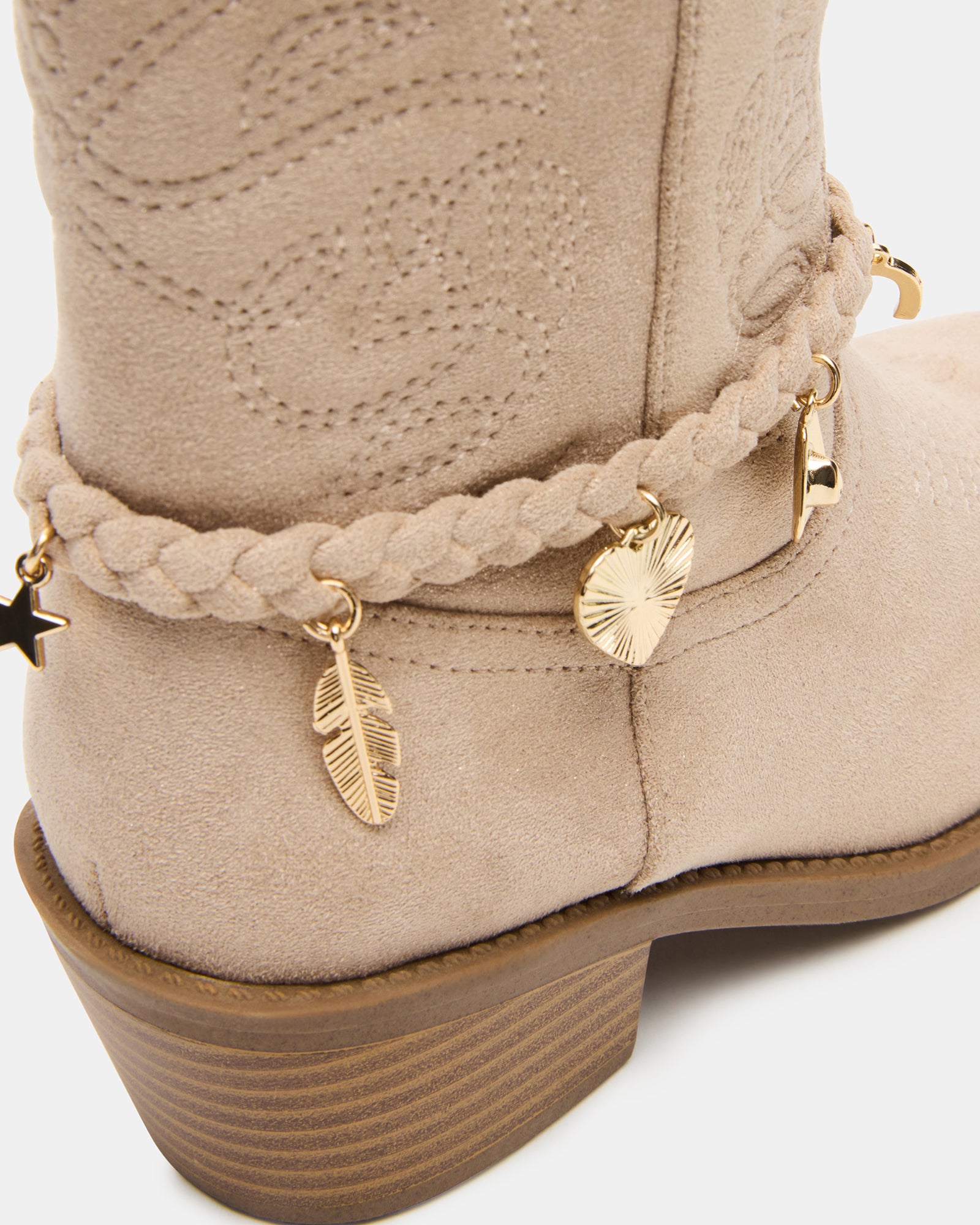 Kids' LEANA Sand Pointed-Toe Western Girls' Boot – Steve Madden