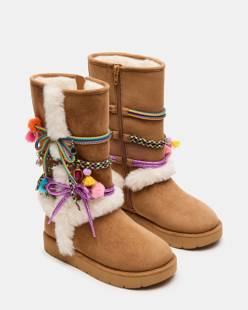 KIDS' STEFFIE COGNAC - view 2