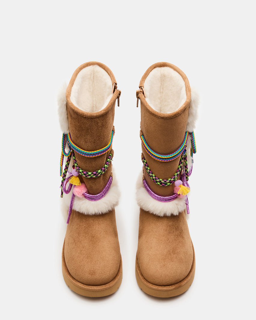 KIDS' STEFFIE COGNAC - view 4