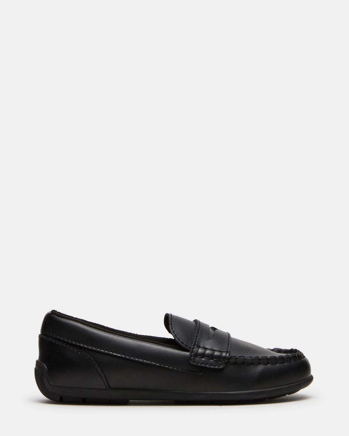 KIDS' JARED BLACK LEATHER
