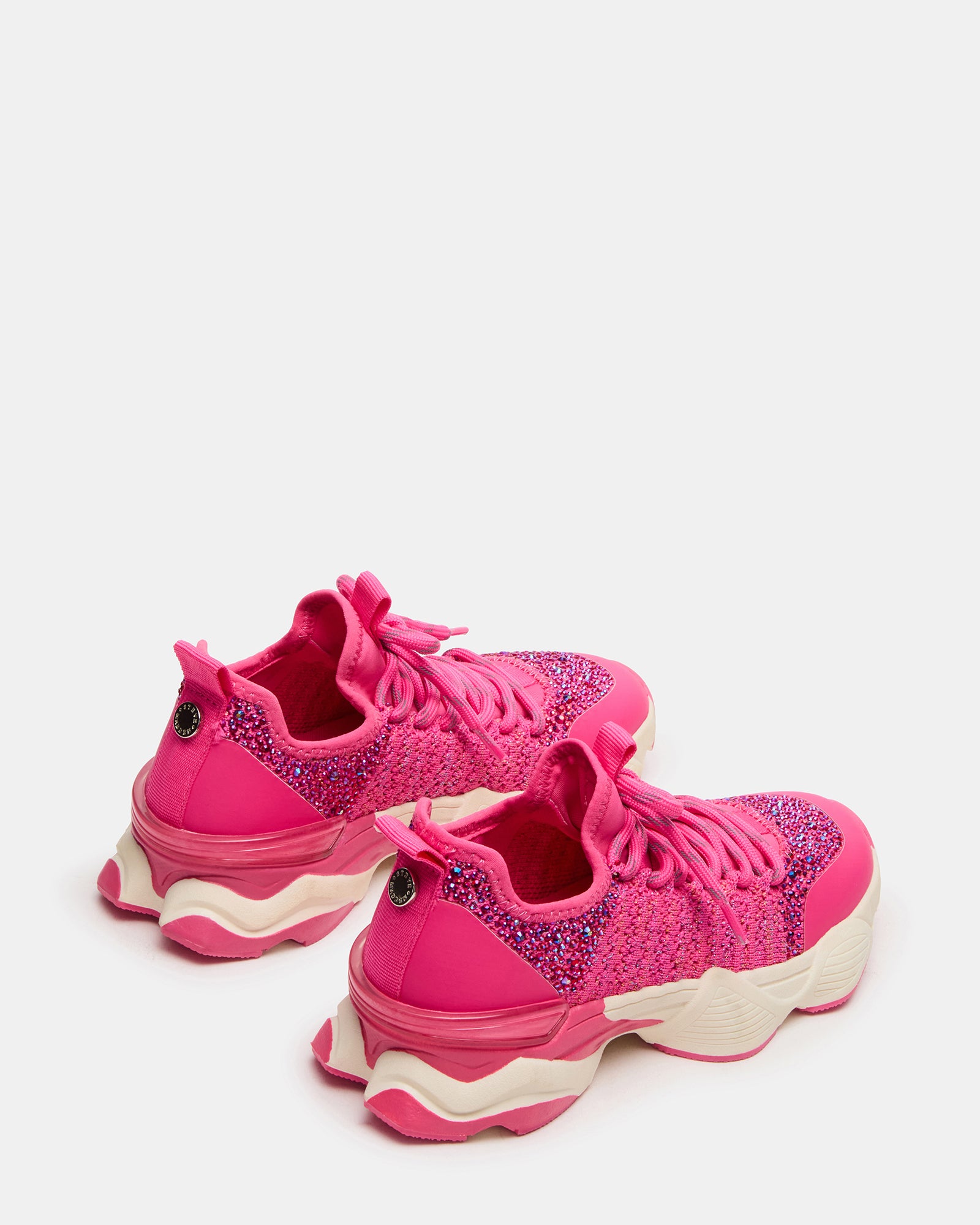 Steve Madden Kids' Solace Sneakers - Hot Pink - Size 4