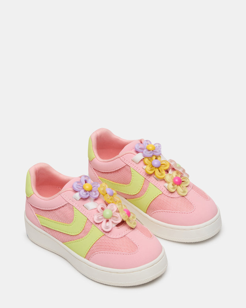 TODDLERS' JERSEY LIME/PINK - view 2