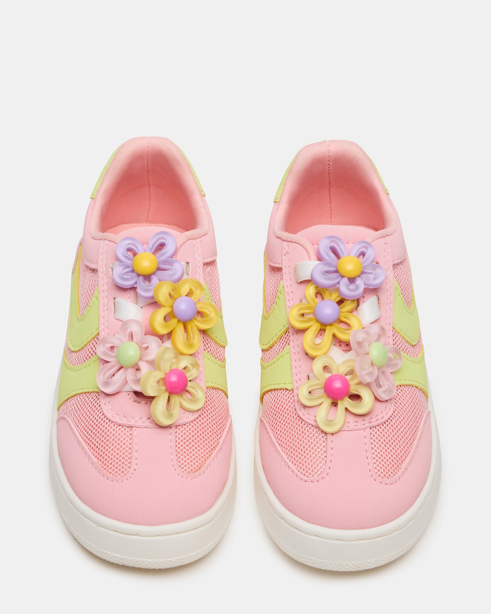 TODDLERS' JERSEY LIME/PINK - view 4