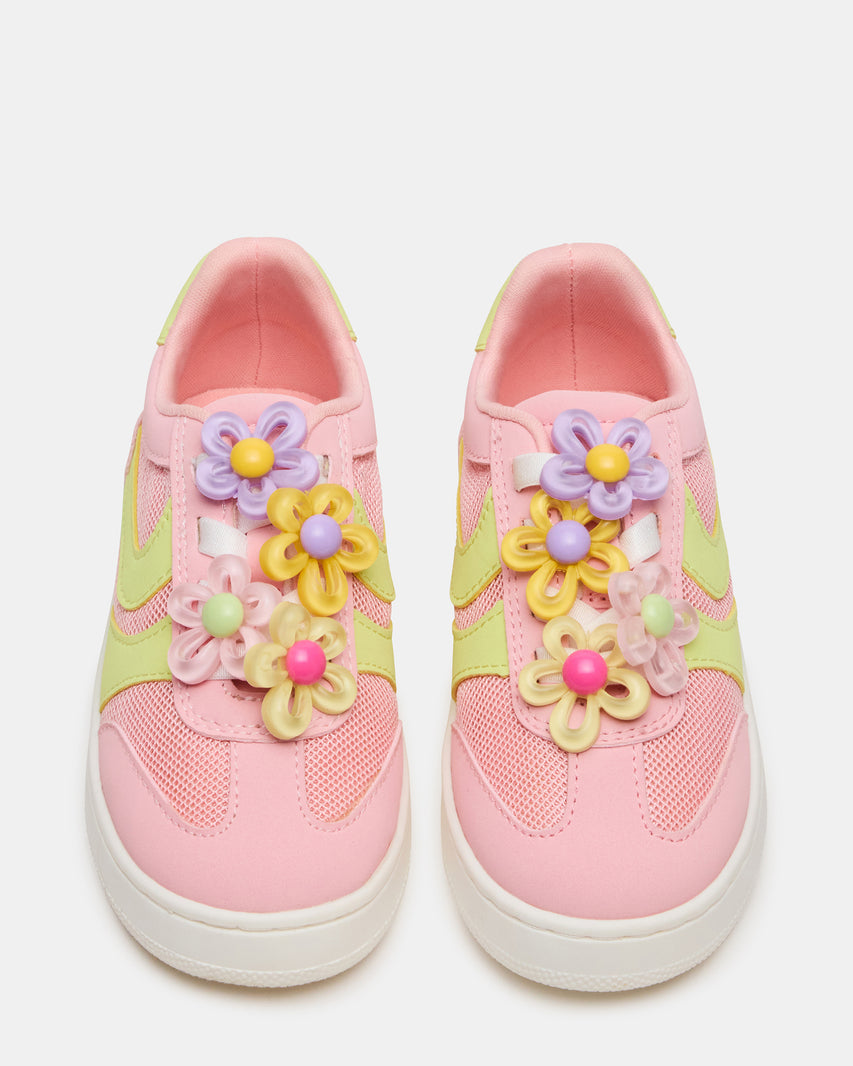 TODDLERS' JERSEY LIME/PINK - view 4