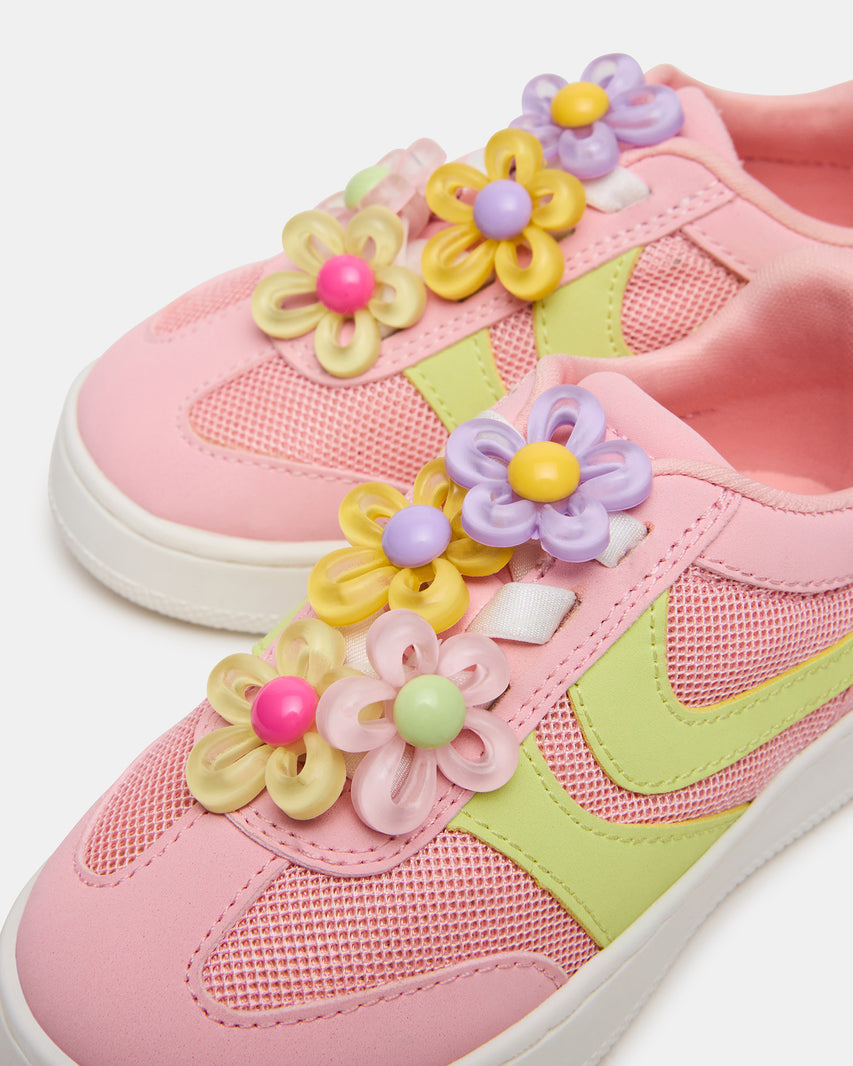 TODDLERS' JERSEY LIME/PINK - view 3