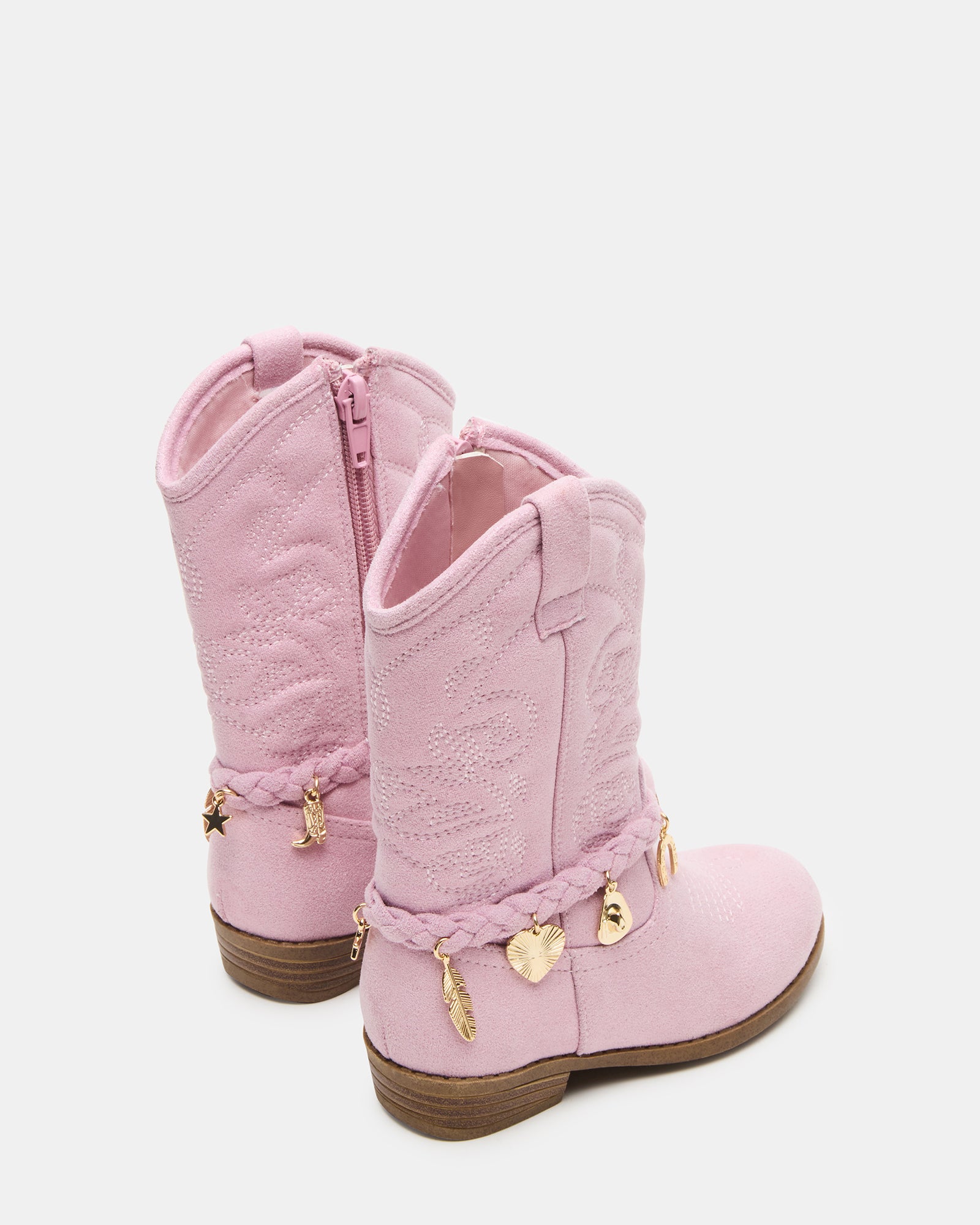 Toddlers' LEANA Pink Pointed-Toe Western Girls' Boot – Steve Madden