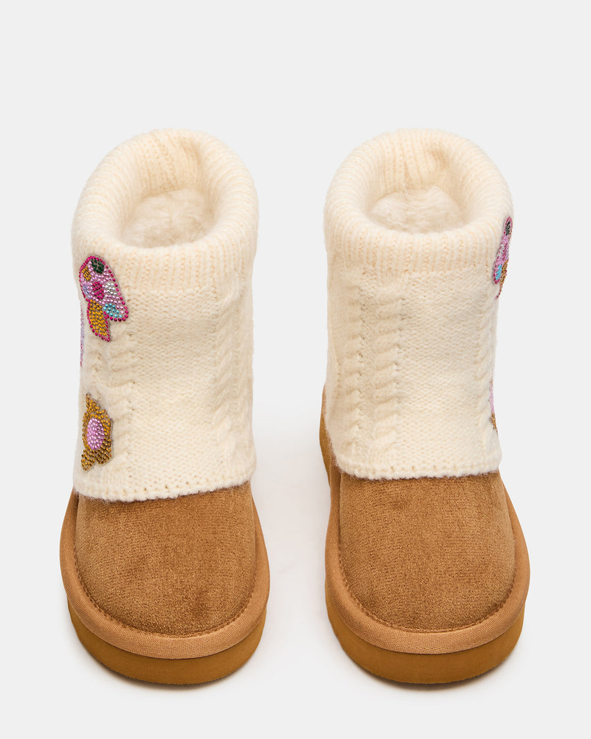 TODDLERS' SADIEE COGNAC - view 4