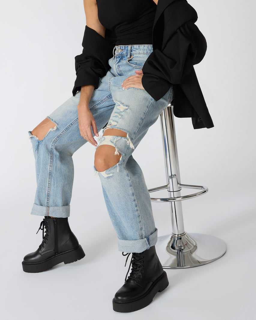 BUFFY BLACK LEATHER - view 2
