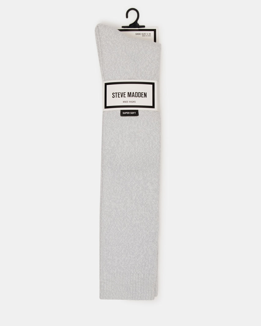 FALL 2 PACK MARLED KNEE HIGH SOCKS LIGHT GREY - view 2
