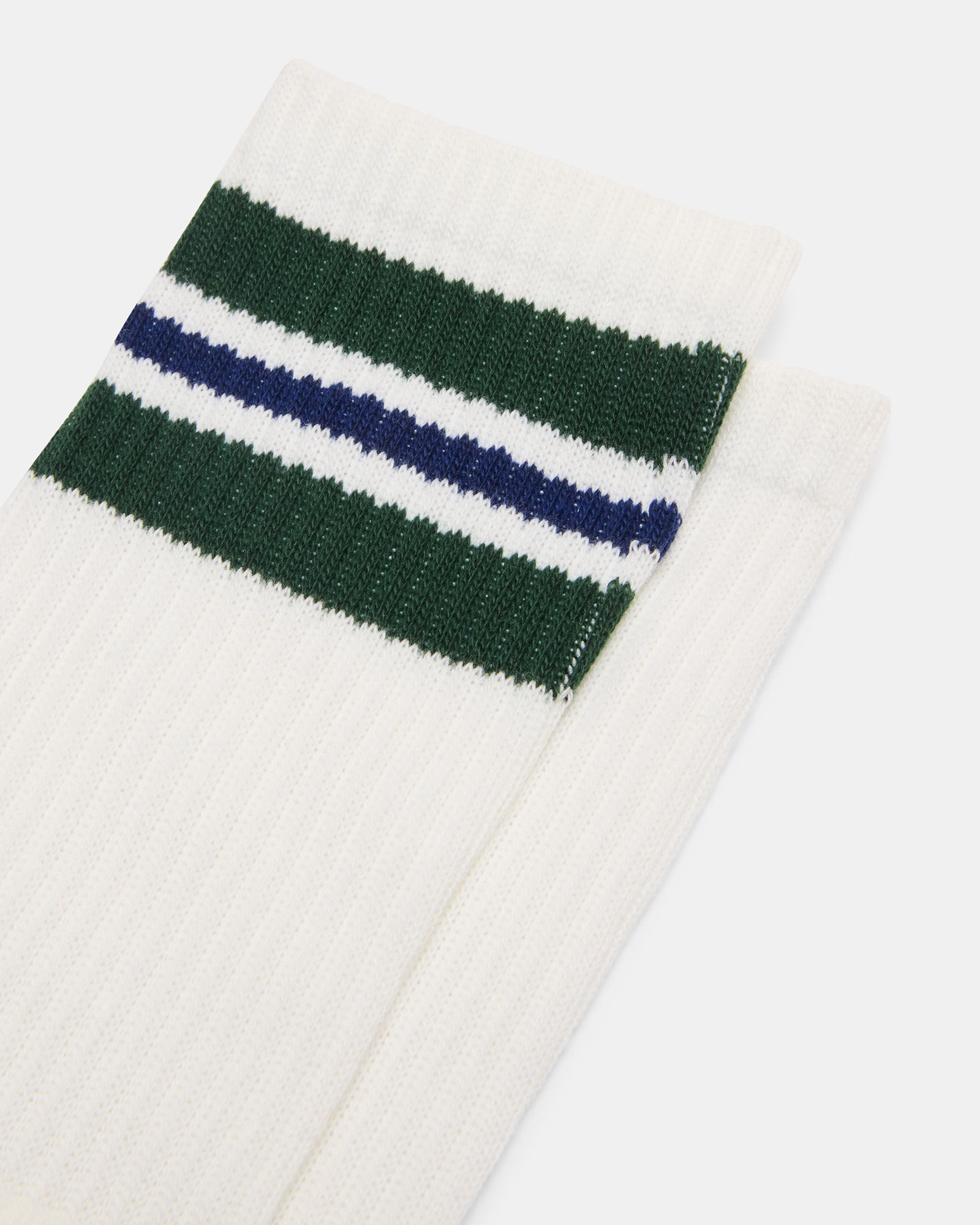 WYNN 2 PACK STRIPE ATHLEISURE SOCKS EGRET - view 2