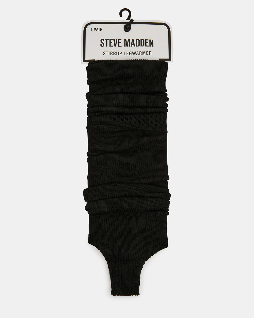 1 PACK STIRRUP LEG WARMERS BLACK - view 4