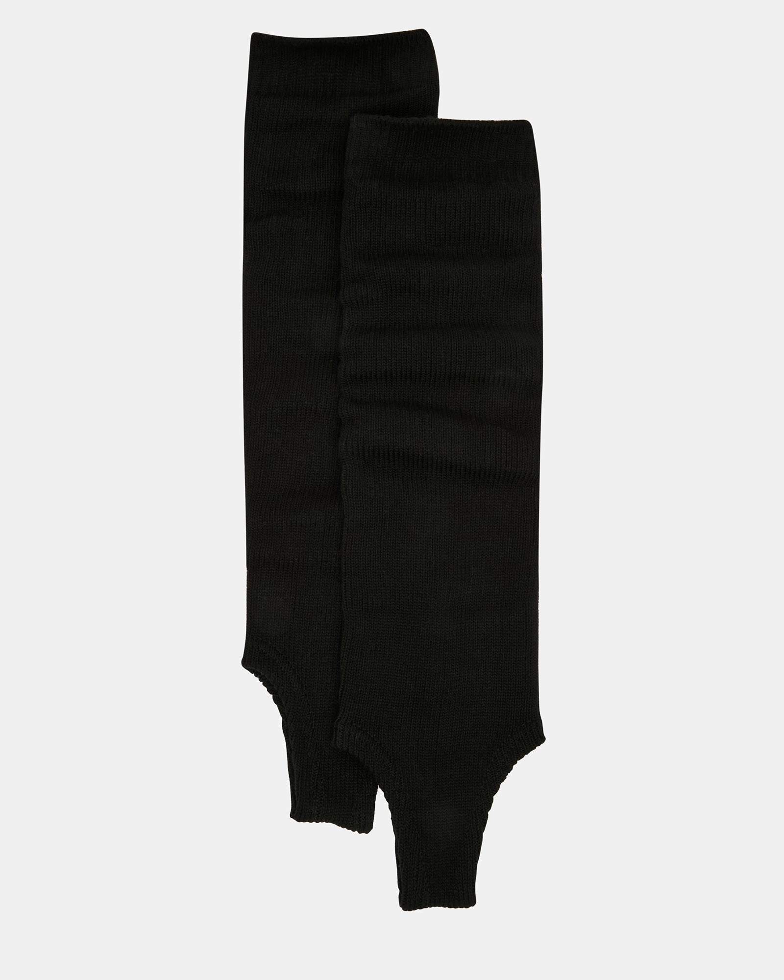 1 PACK STIRRUP LEG WARMERS BLACK - view 3