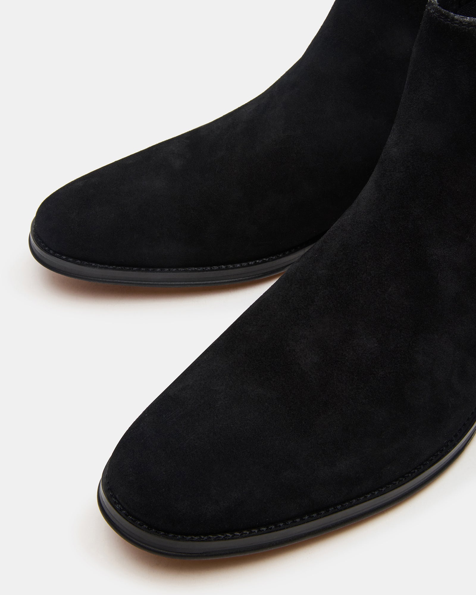 Steve Madden Men's Aldair Ankle Boots - Black Suede - Size 7 Steve Madden Men's Aldair Ankle Boots - Black Suede - Size 7