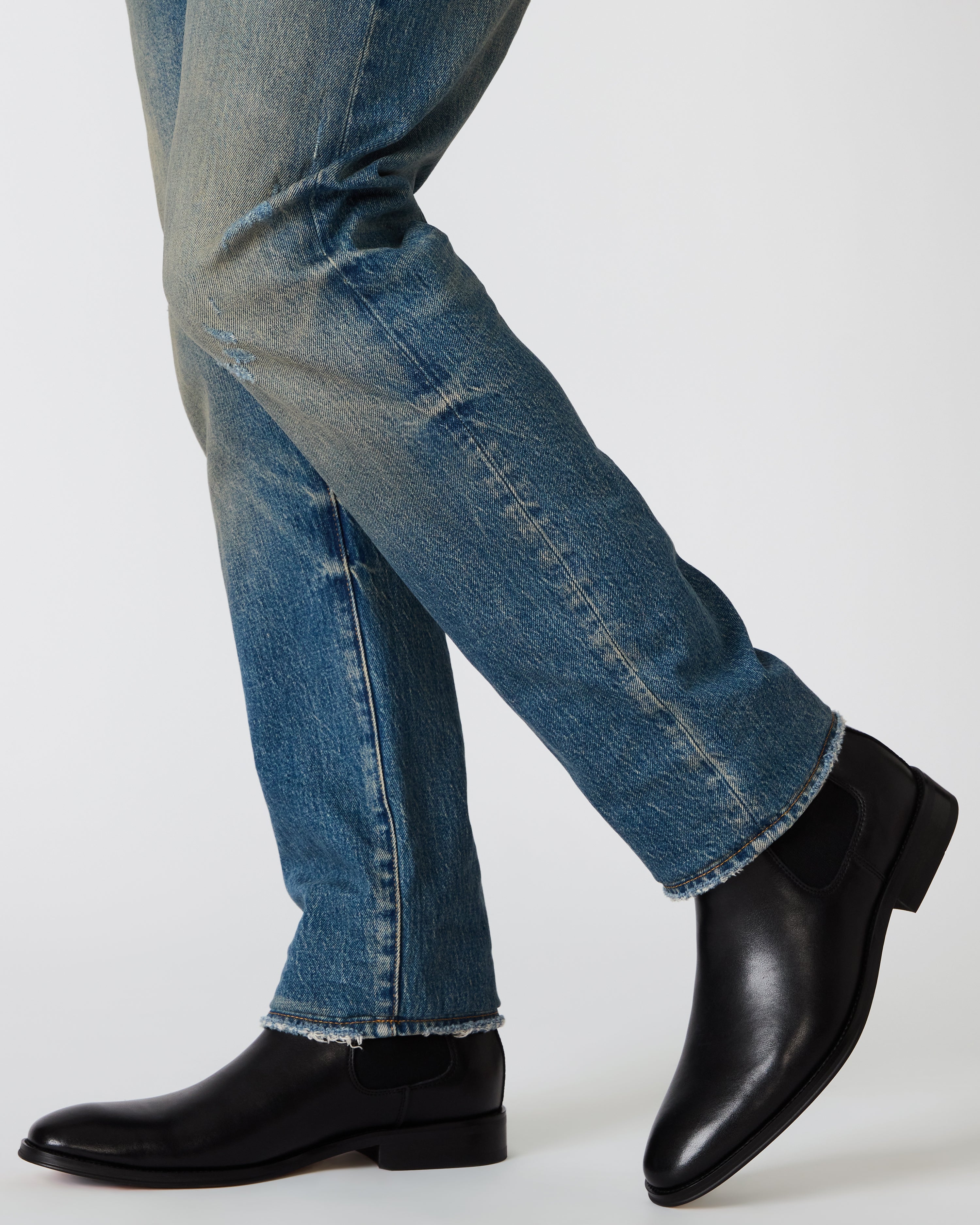 Steve Madden Men's Aldair Ankle Boots - Black - Size 8.5