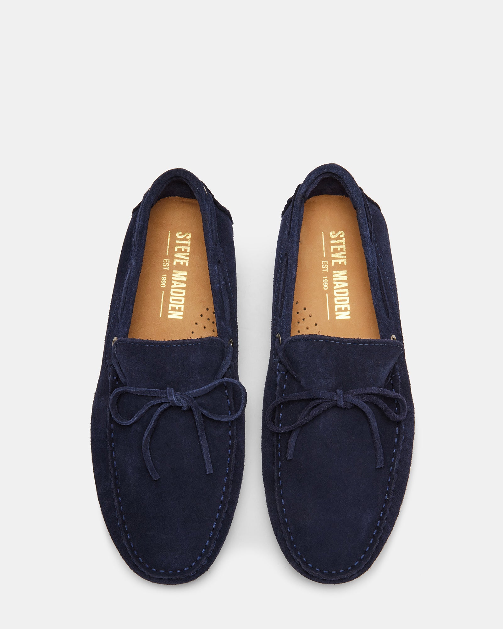 Loafers Amalfi Shoes On Sale AMALFI Navy Suede Slip-On Men's