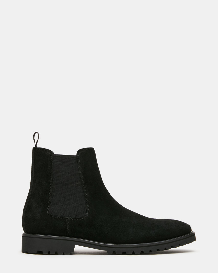 AUGUST BLACK SUEDE