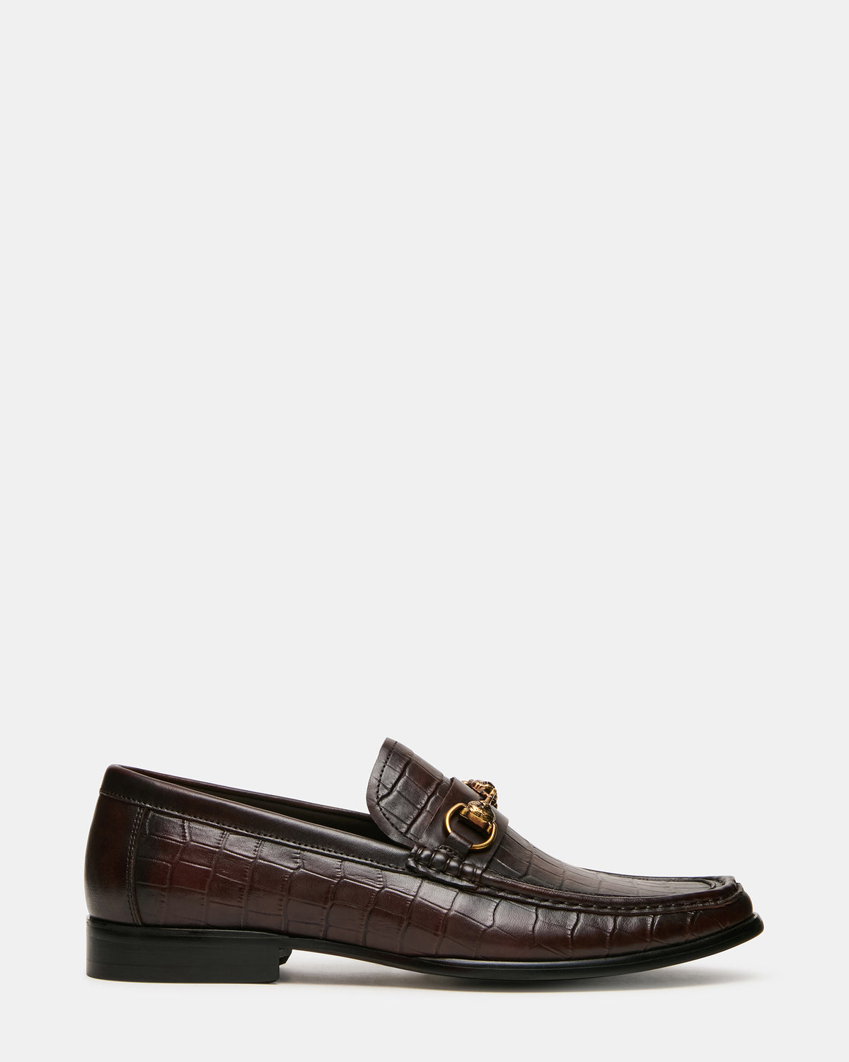 Steve Madden Horse Bit P-Otis Men\'s Loafers Sz 13.‎ New All American Water Buffalo Horse Bit Loafers - Oak | Martin  main image 3