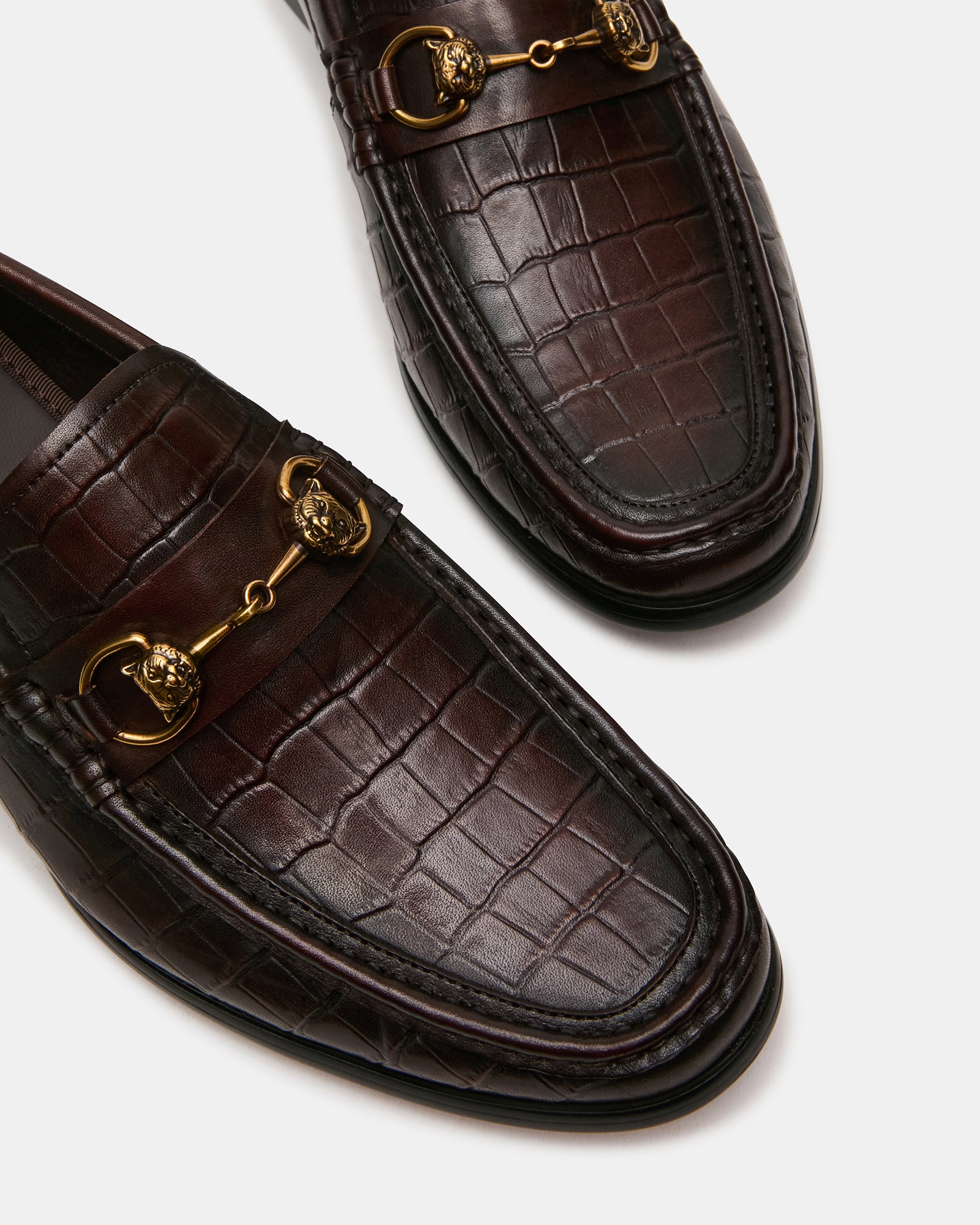 BROOKLYN BROWN CROCODILE - view 3