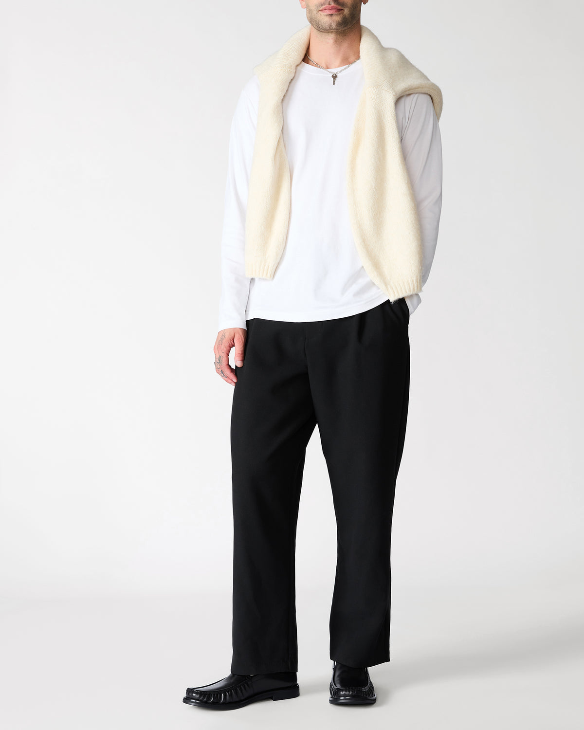 CELESTINO BLACK LEATHER - view 2