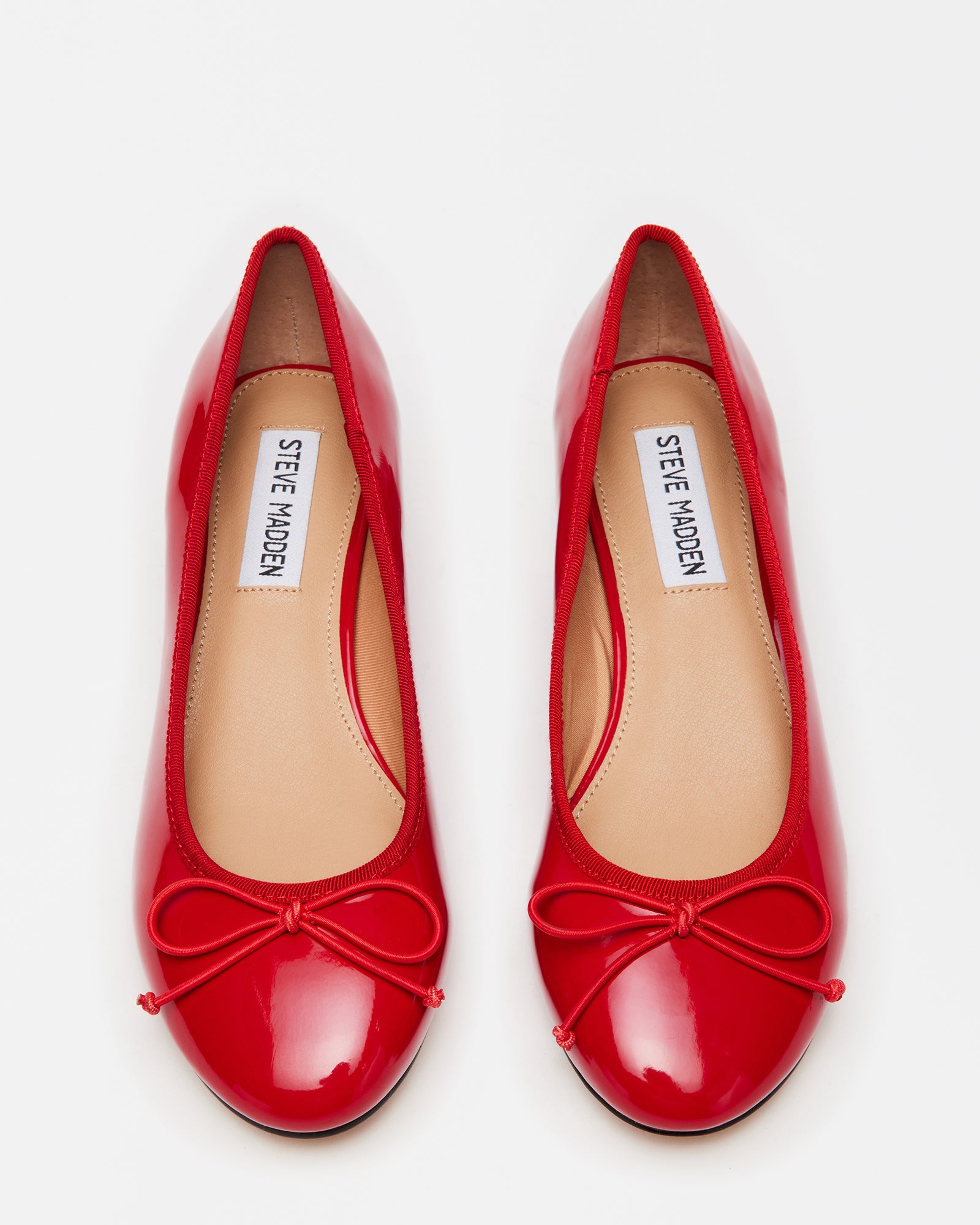 CHERISH Red Patent Slip-On Heels | Women's Heels – Steve Madden