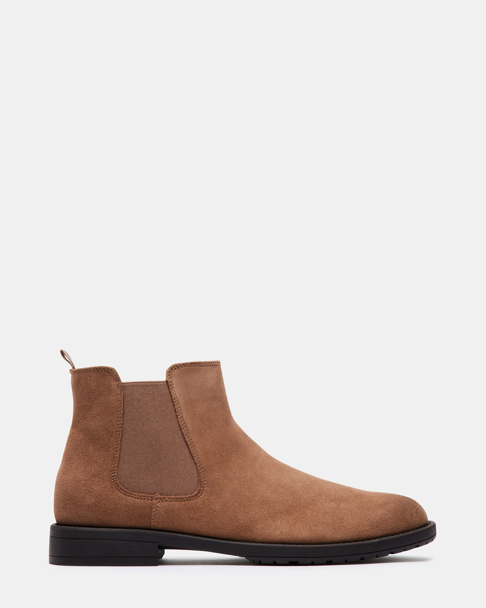 COLLEY Taupe Suede Chelsea Ankle Boot | Men's Boots – Steve Madden