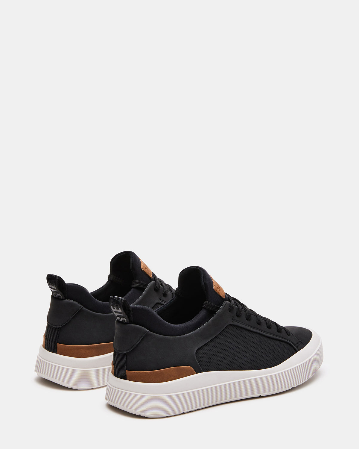 DACK Black Men's Lace-Up Sneakers – Steve Madden