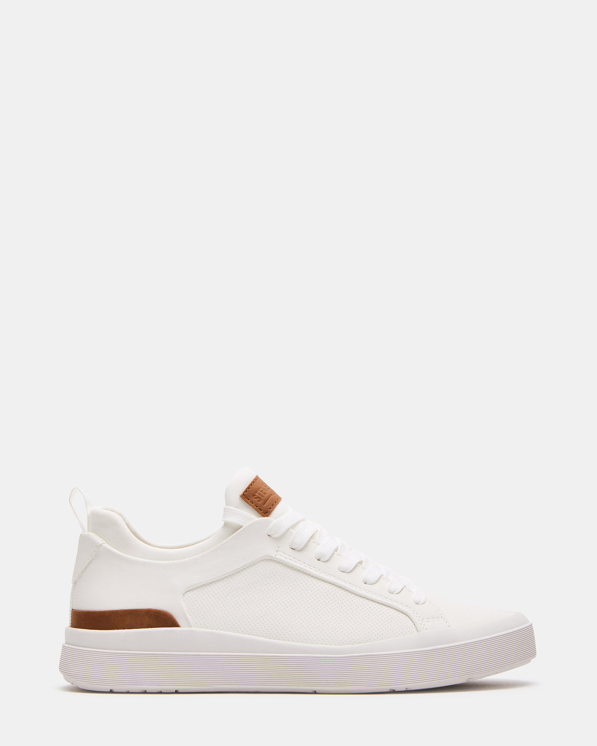 Dack File DACK White Men's Lace-Up Sneakers – Steve Madden