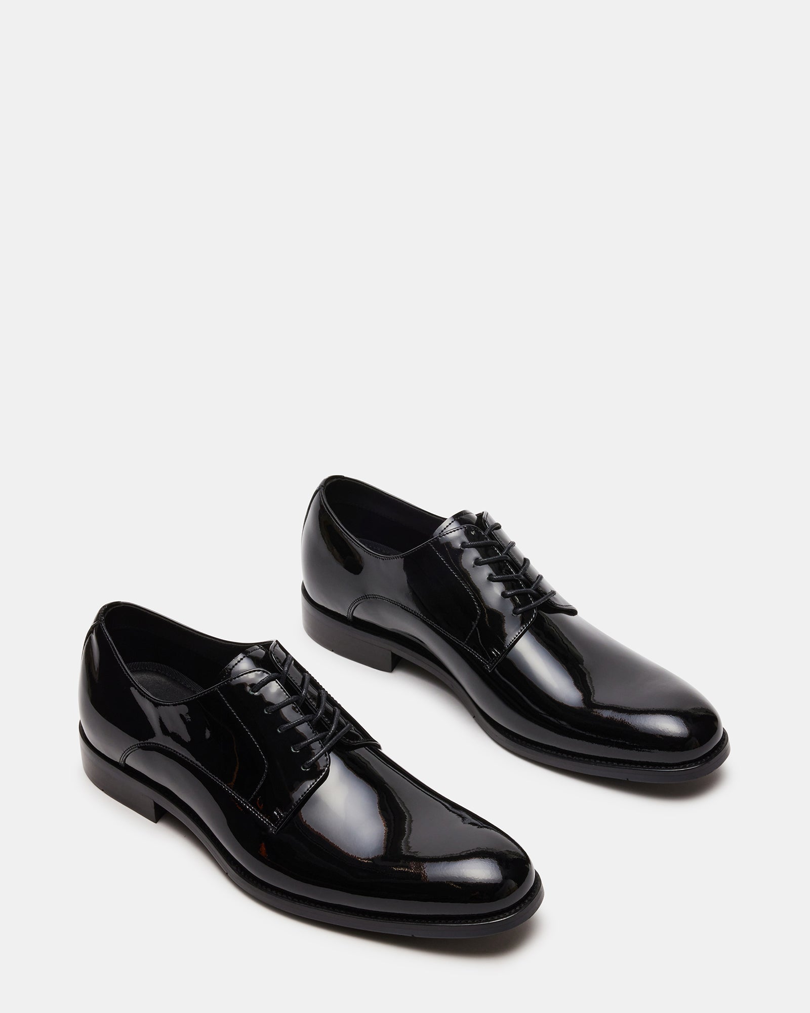 DAYMIN Black Patent Lace-Up Dress Shoe | Men's Dress Shoes – Steve Madden