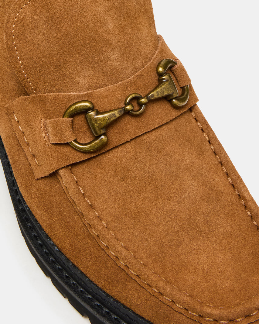 DEPUTY CHESTNUT SUEDE