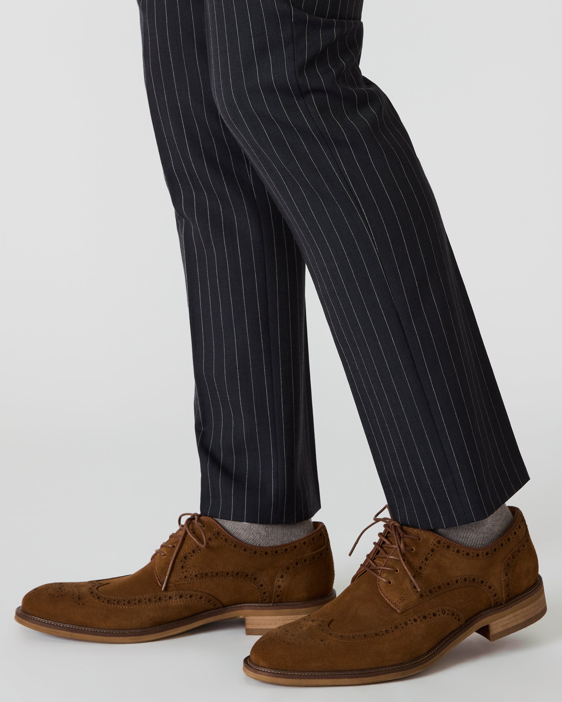 Steve Madden Men's Esteban Lace-Up Dress Shoes - Cognac - Size 9.5