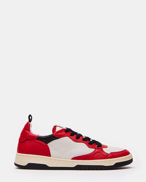 EVERMORE Red Multi Low-Top Lace-Up Sneaker | Men's Sneakers – Steve Madden