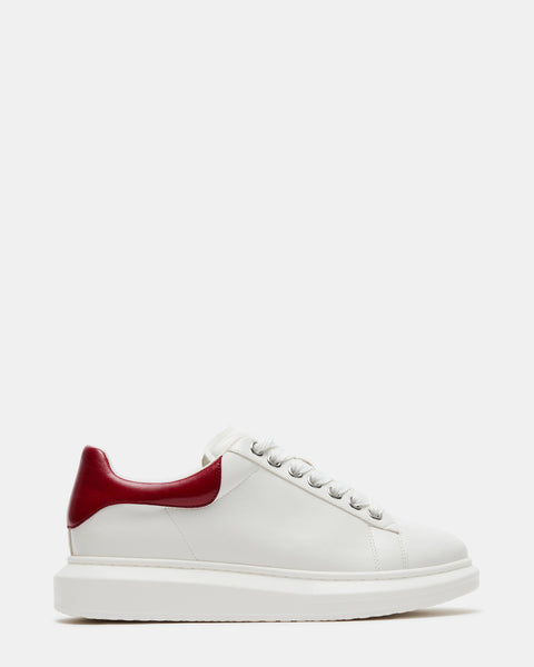 FROSTED Red Low-Top Lace-Up Sneaker | Men's Sneakers – Steve Madden