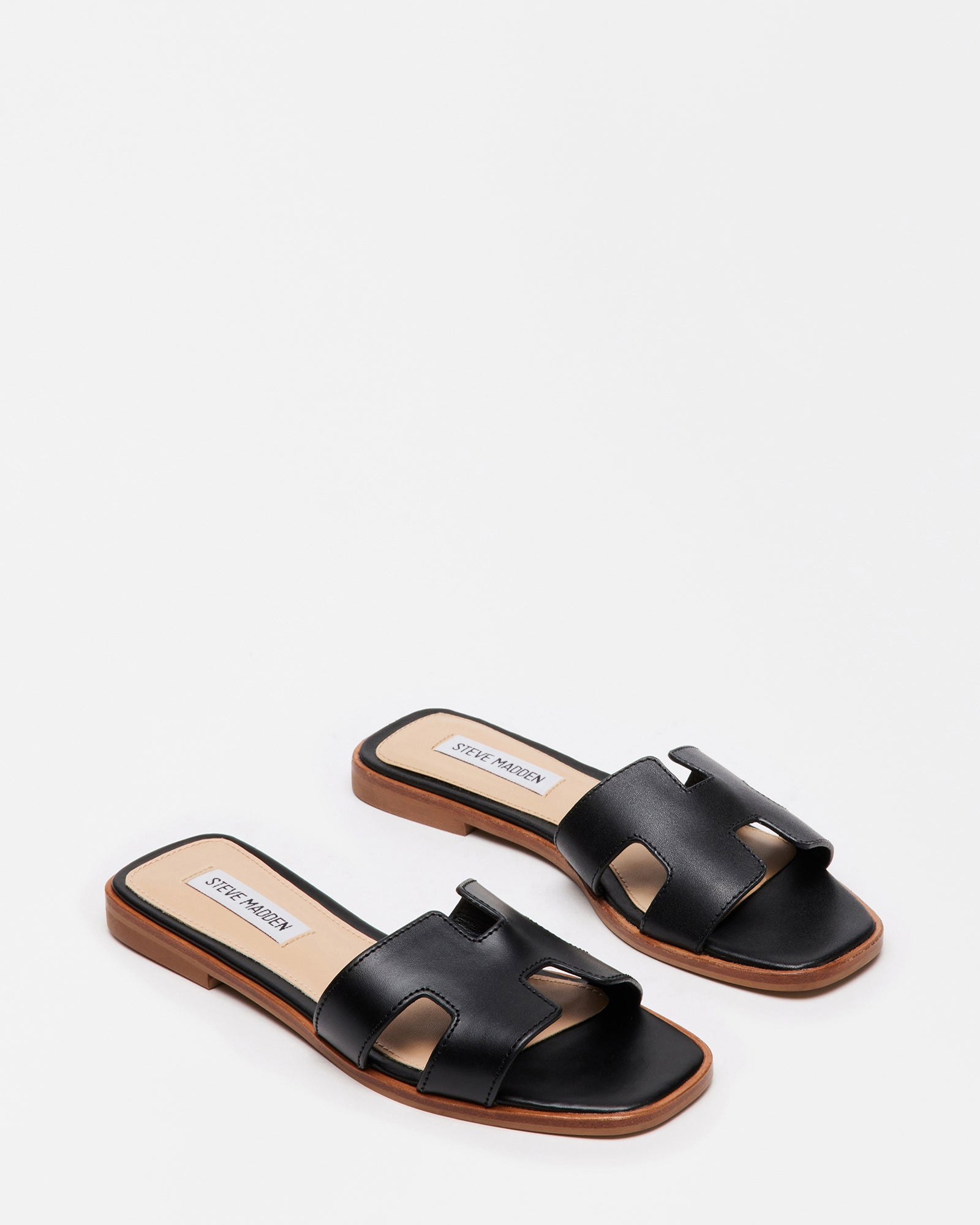 Steve Madden Stivaletti Jones Donna – Pelle Nera, Tacco 5 Cm, Cerniera Frontale, 39 EU