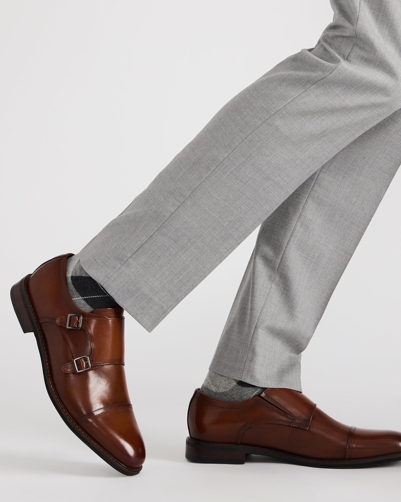 Steve Madden Men's Haran Dress Shoes - Tan - Size 7 - Leather Steve Madden Men's Haran Dress Shoes - Tan - Size 7 - Leather