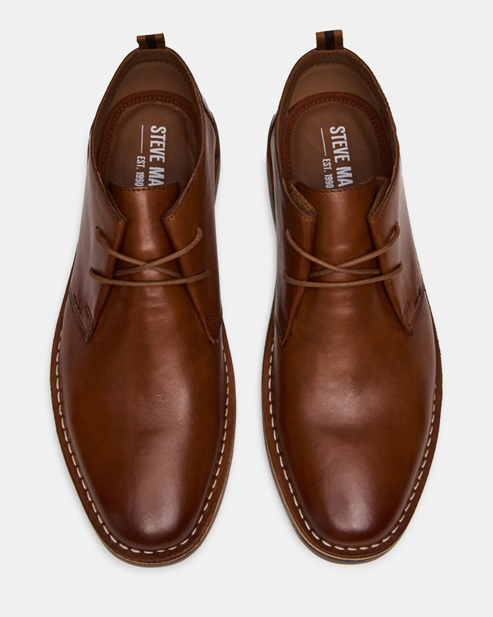 HARROS Tan Leather Men's Ankle Boots – Steve Madden