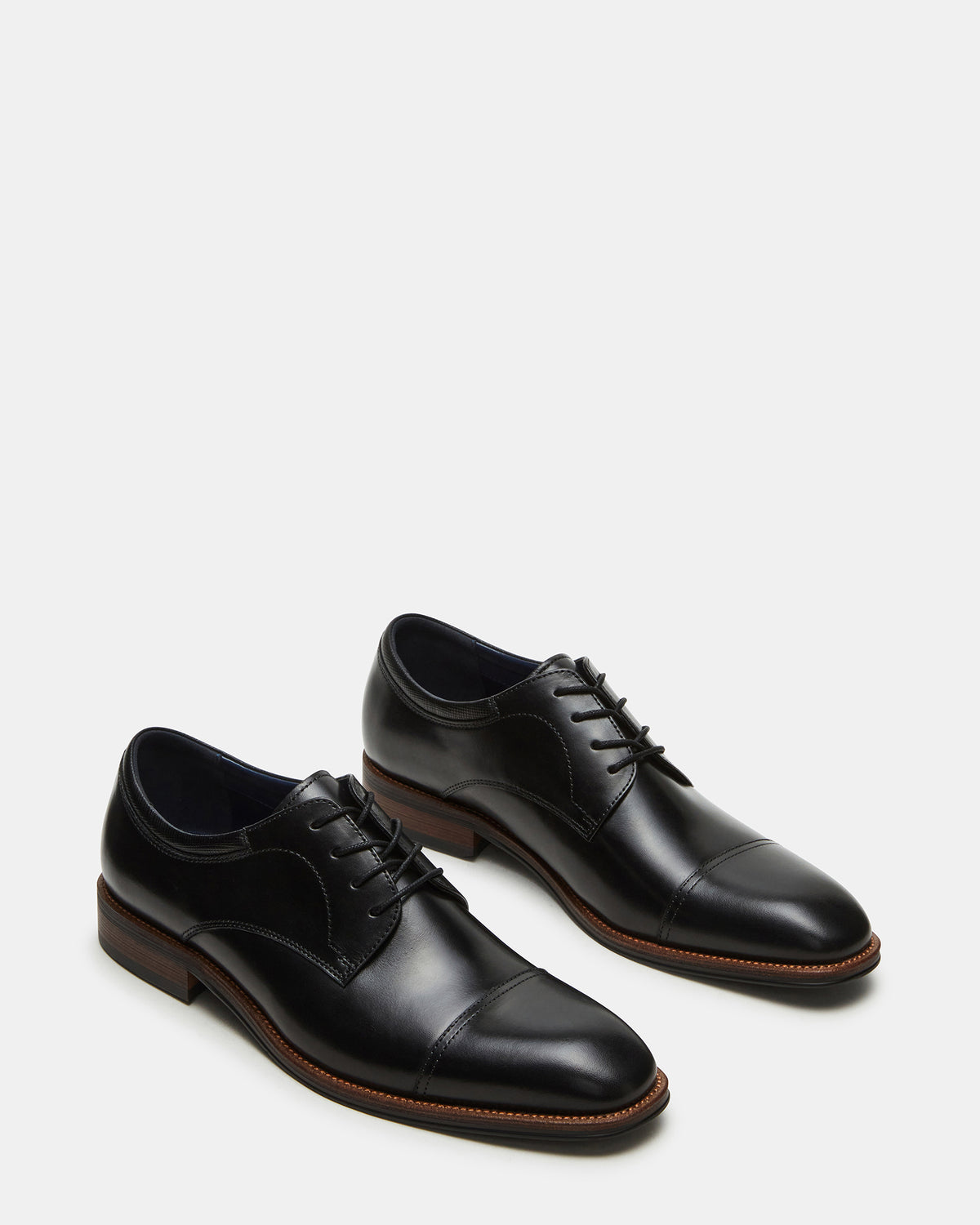 Yensa  Men’s Sz 10‎ Dress Shoes Black LACE UP OXFORDS Amazon.com | DECARSDZ Men main image 2