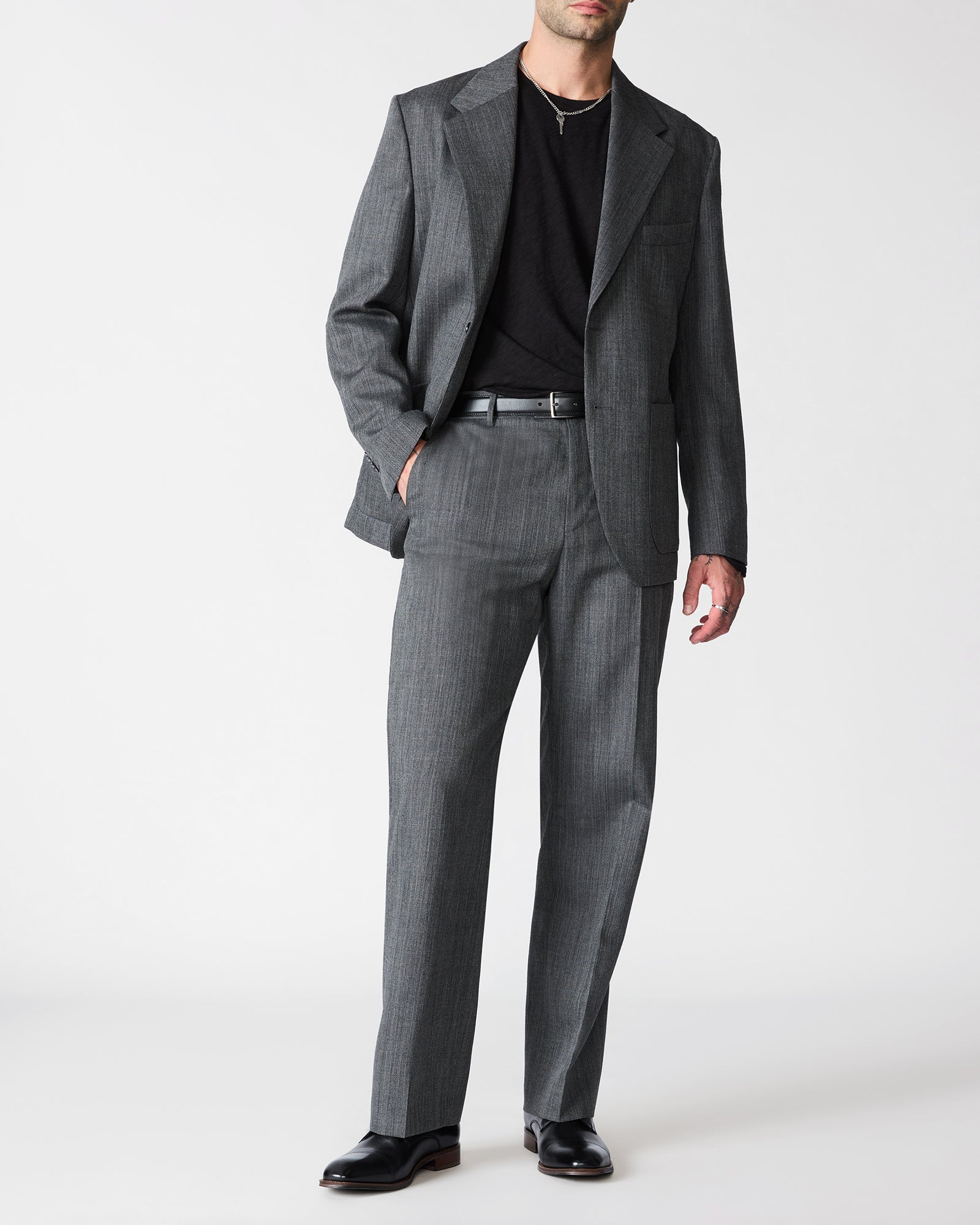HASEN BLACK LEATHER - view 2