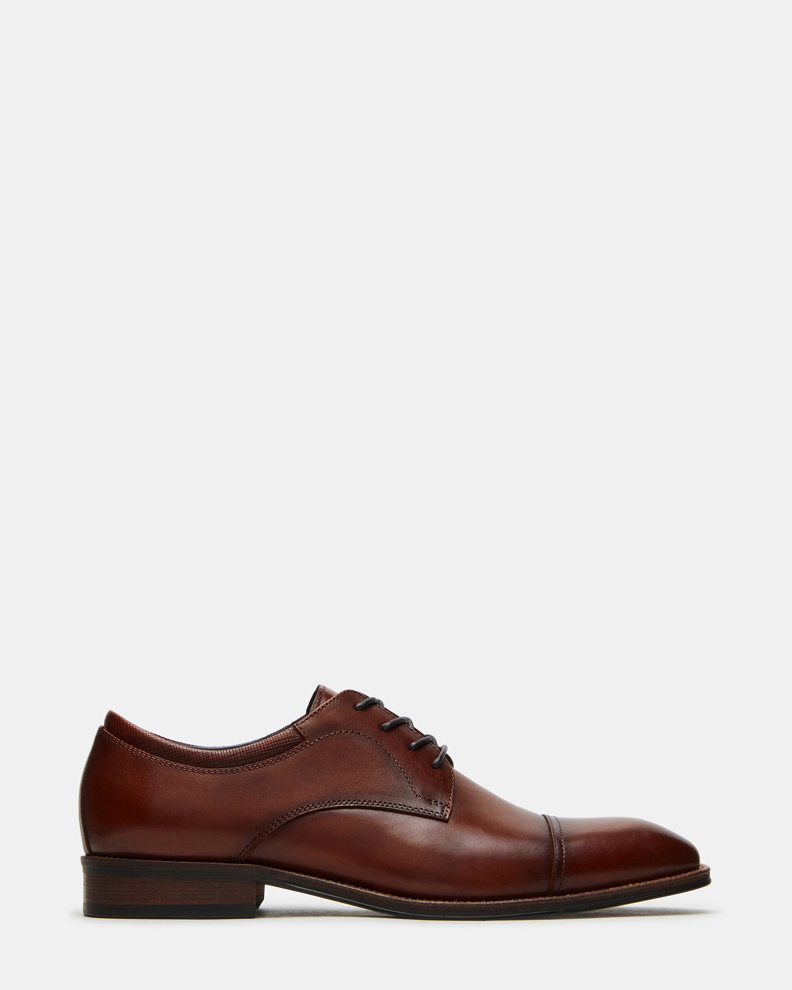 Steve Madden Men's Hasan Oxford Dress Shoes, Tan, 9M, Leather