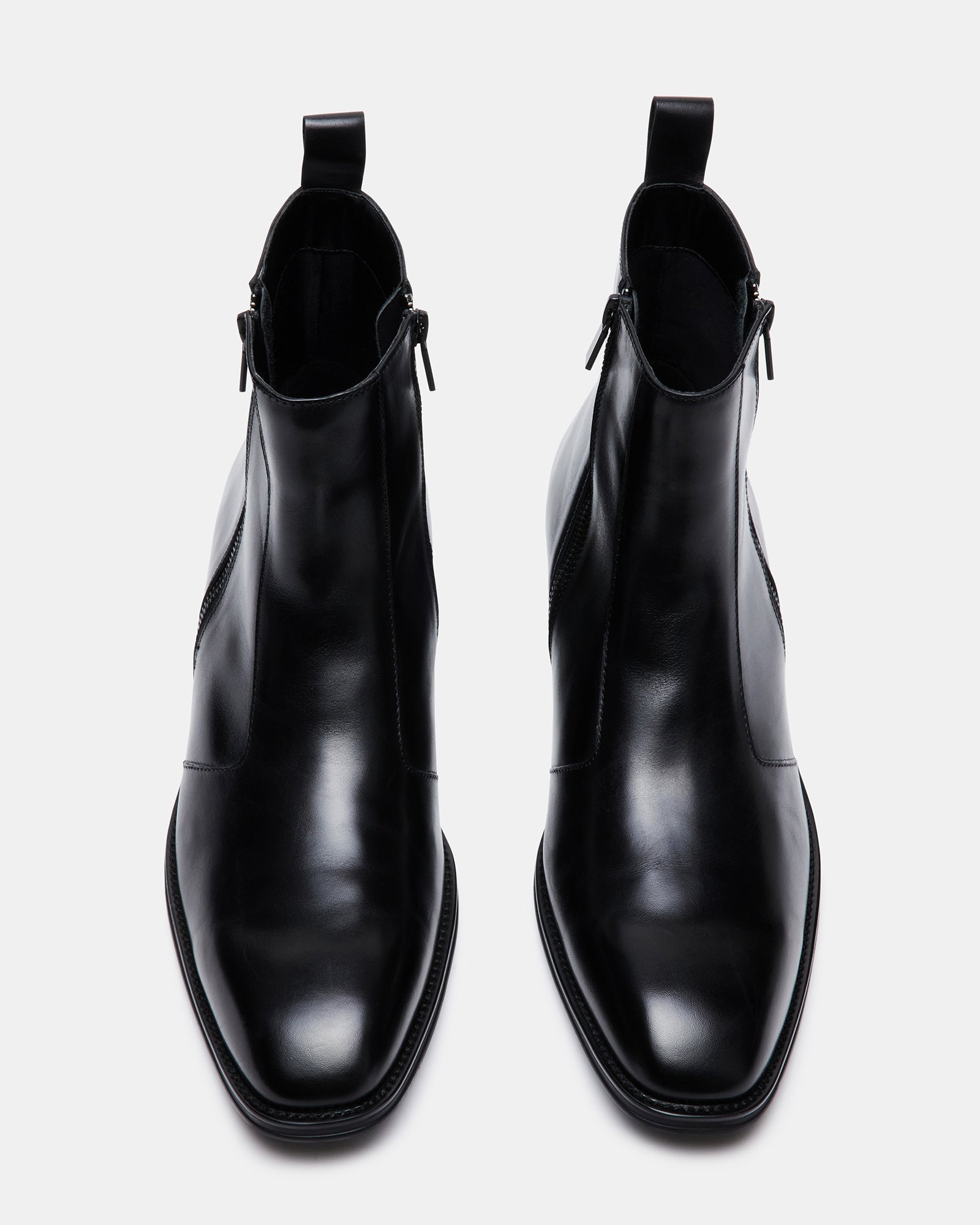 Haynes Icon HAYNES Black Leather Men's Ankle Boot – Steve Madden