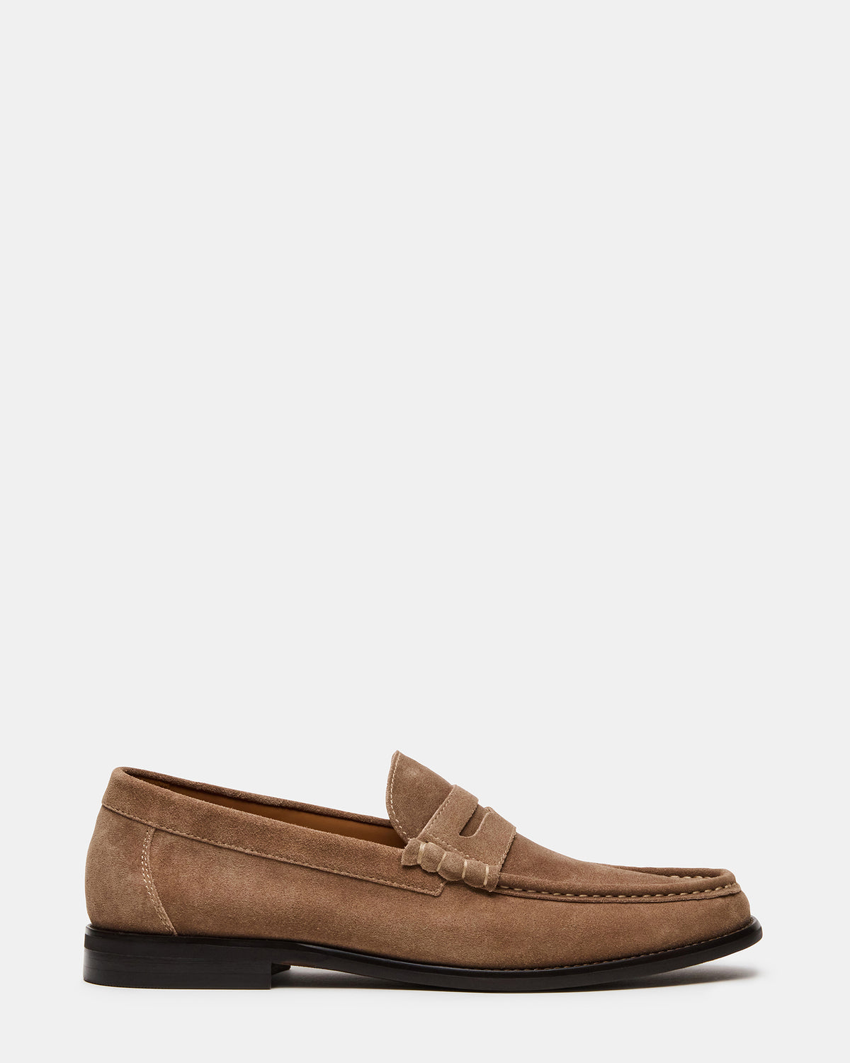 HUCKLE Taupe Suede Slip-On Men