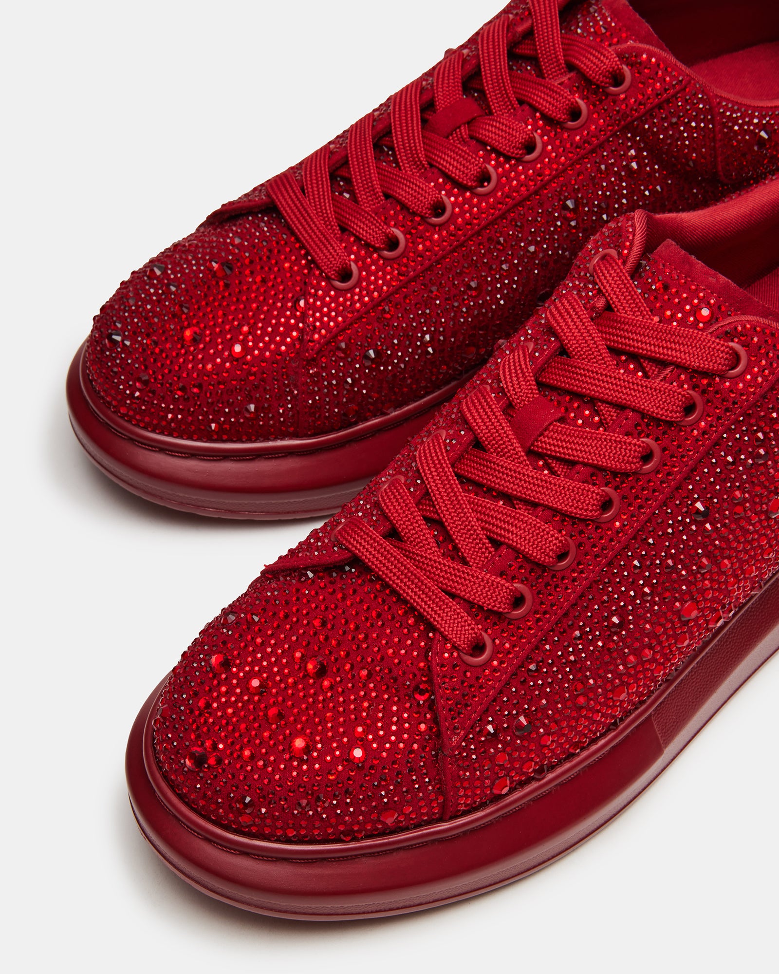 ICEBOX Red Multi Men's Low-Top Lace-Up Sneaker – Steve Madden