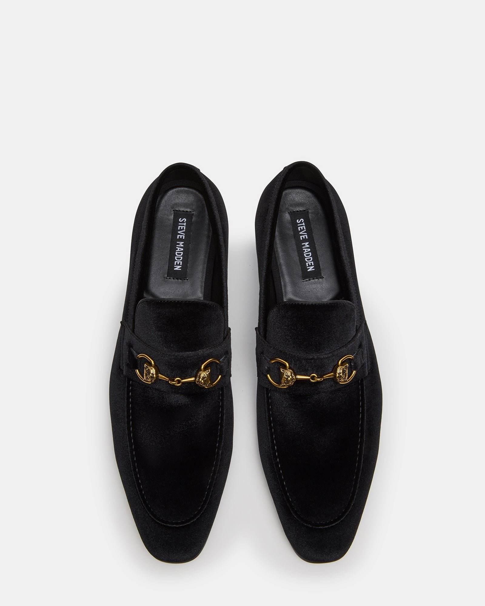 Steve Madden Men's Jakiro Slip-On Loafers - Black - Size 13