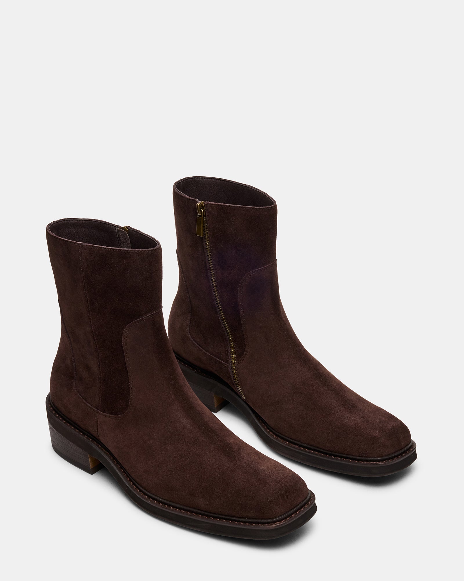 JOSCHI DARK BROWN SUEDE - view 3