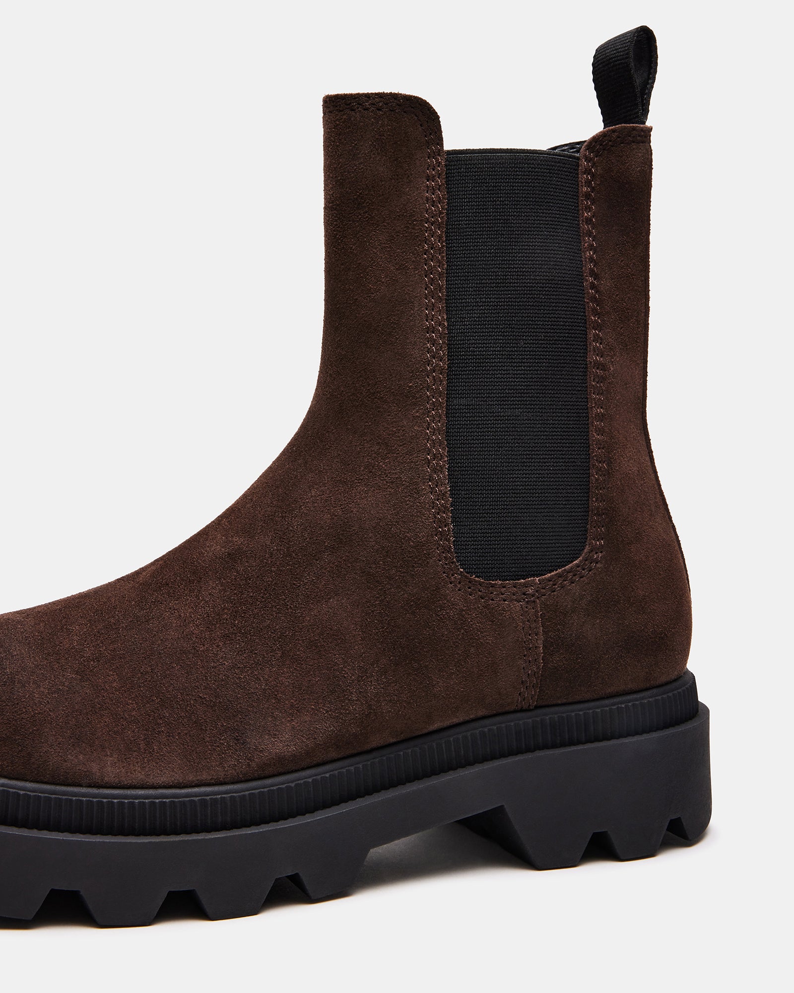 KAIN Brown Suede Lug Sole Ankle Boot | Men's Boots – Steve Madden