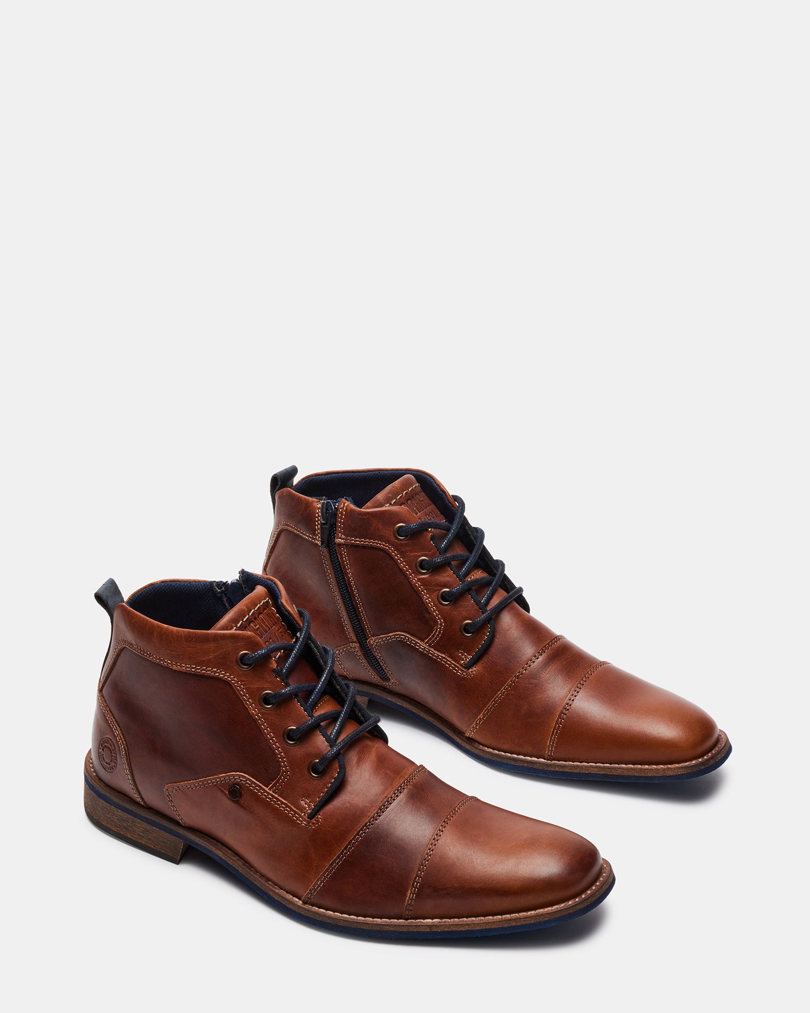 KRAMERR Tan Leather Chukka Boots | Designer Tan Leather Boots for Men ...