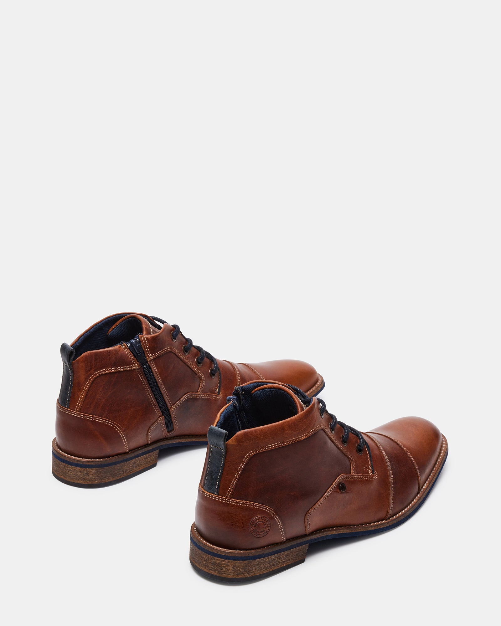 KRAMERR Tan Leather Chukka Boots | Designer Tan Leather Boots for Men â Steve Madden